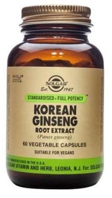 Solgar - Korean Ginseng Root 60s