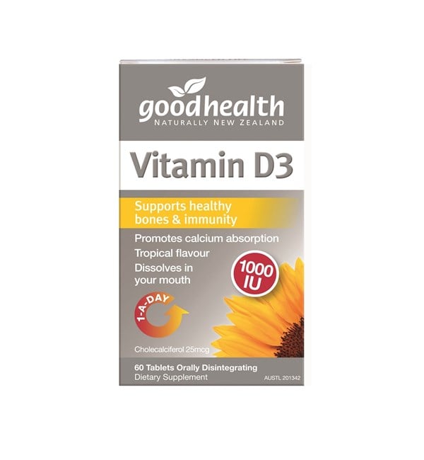 Good Health - Vit D3 60s