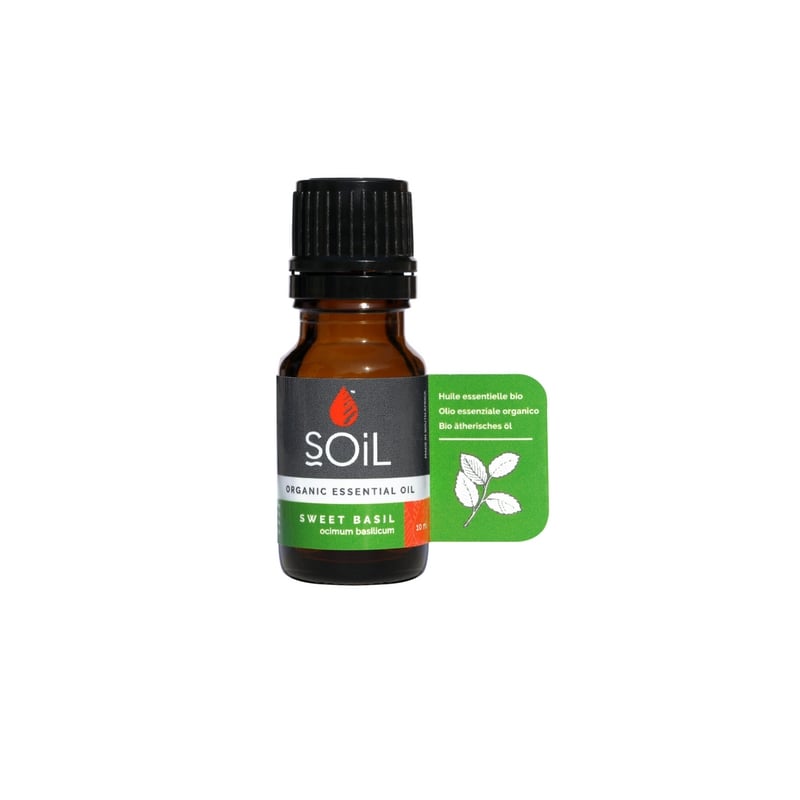 Soil  - Org Ess Oil Basil 10ml
