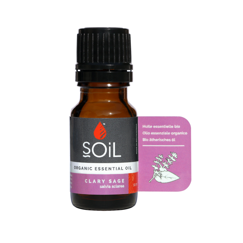 Soil  - Org Ess Oil Clary Sage 10ml