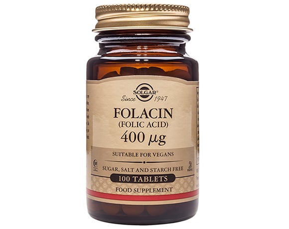 Solgar - Folic Acid (Folacin) 400ug 100s