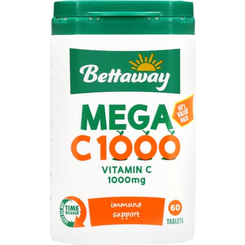 Bettaway - Mega C 1000mg 60s