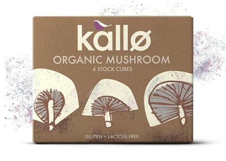 Kallo - Stock Cubes Mushroom Organic Gluten Free 66g