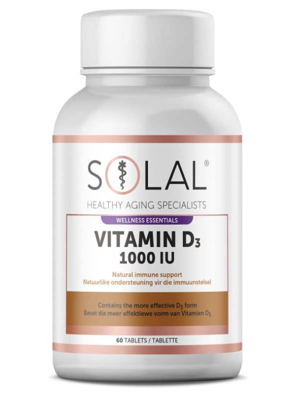 Solal - Vitamin D3 1000iu 60s