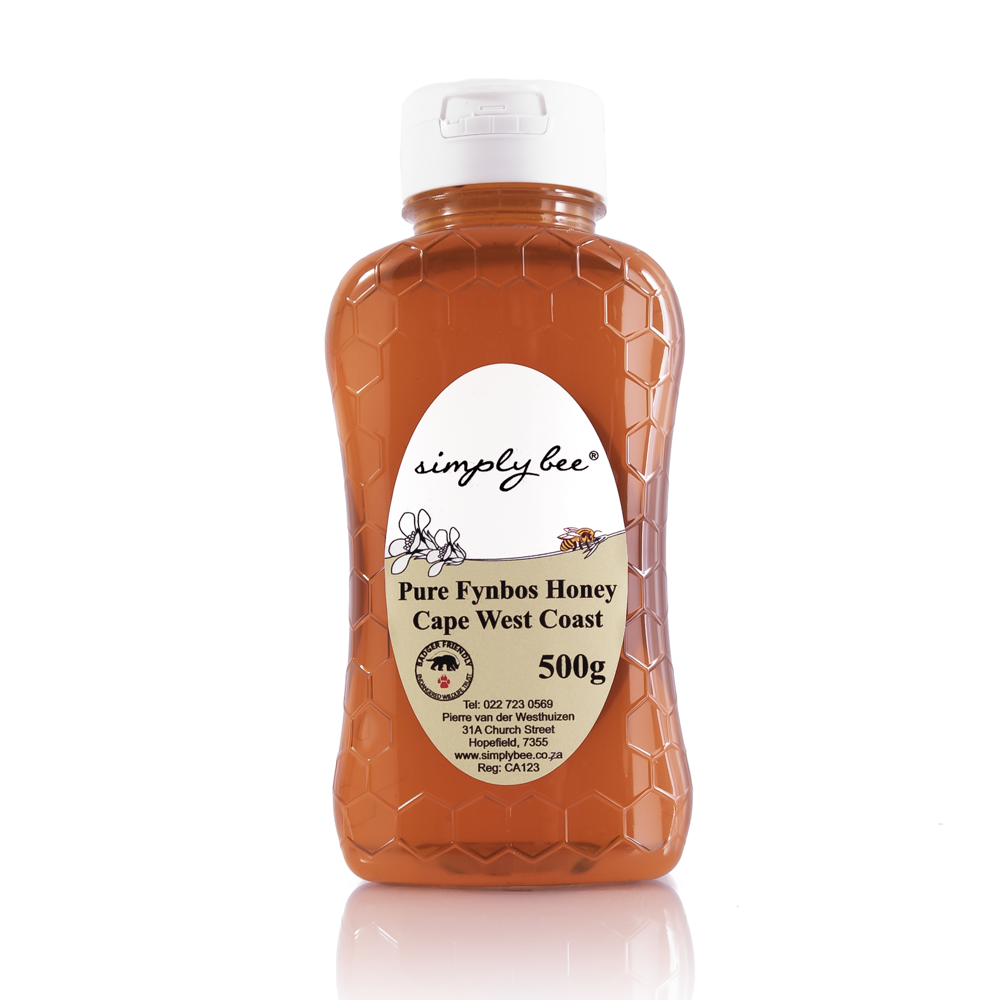 Simply Bee - Honey Raw Fynbos - Plastic Bottle 500g