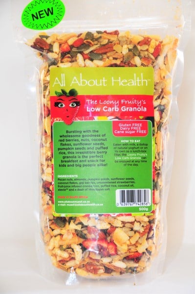 All About Health - Low Carb Loony Fruity 500g