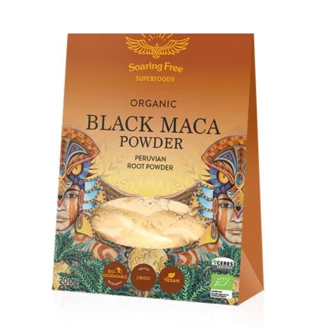 Soaring Free - Black Maca Powder Organic 200g