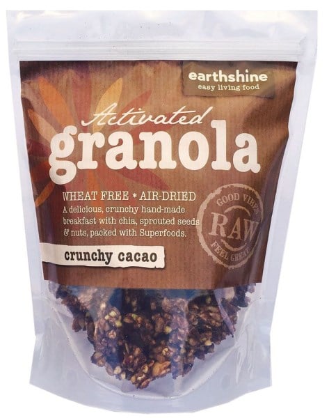 Earthshine - Granola Activated Crunchy Cacao 250g