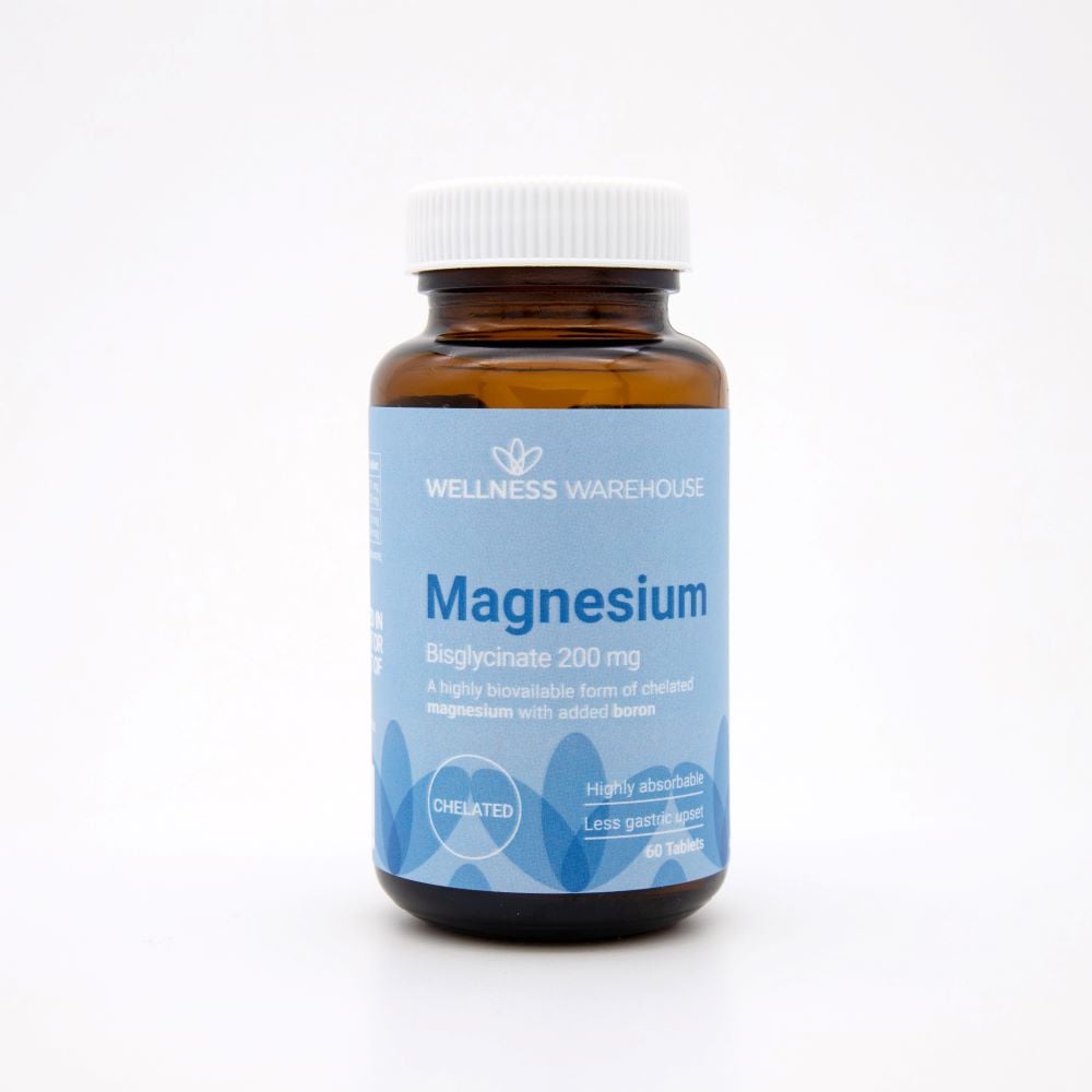 Wellness - Magnesium Bisglycinate 200mg 60s
