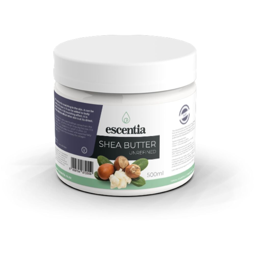 Escentia - Body Butter Shea Butter Unrefined 500ml