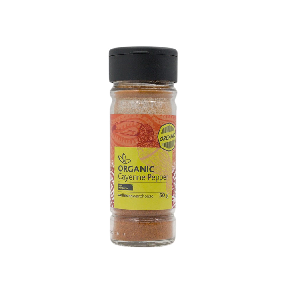 Wellness - Cayenne Pepper Organic Sprinkler 50g