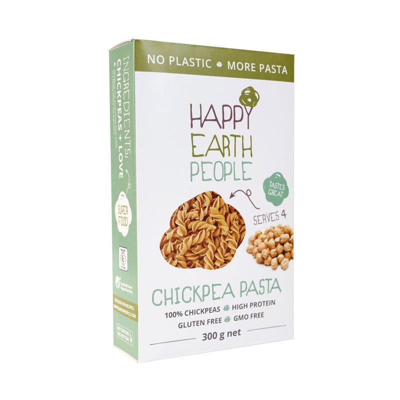 Happy Earth People - Fusilli Pasta Chickpea Gluten Free 300g