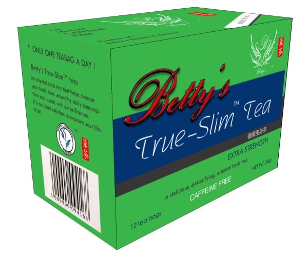 Bettys Health - True Slim Tea Extra Strenght 12s