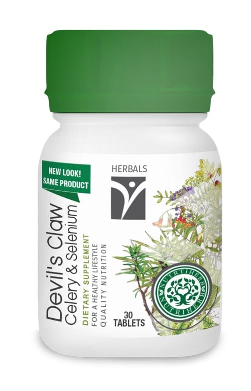 Nutri Herb - Devils Claw Celery & Selenium 30s