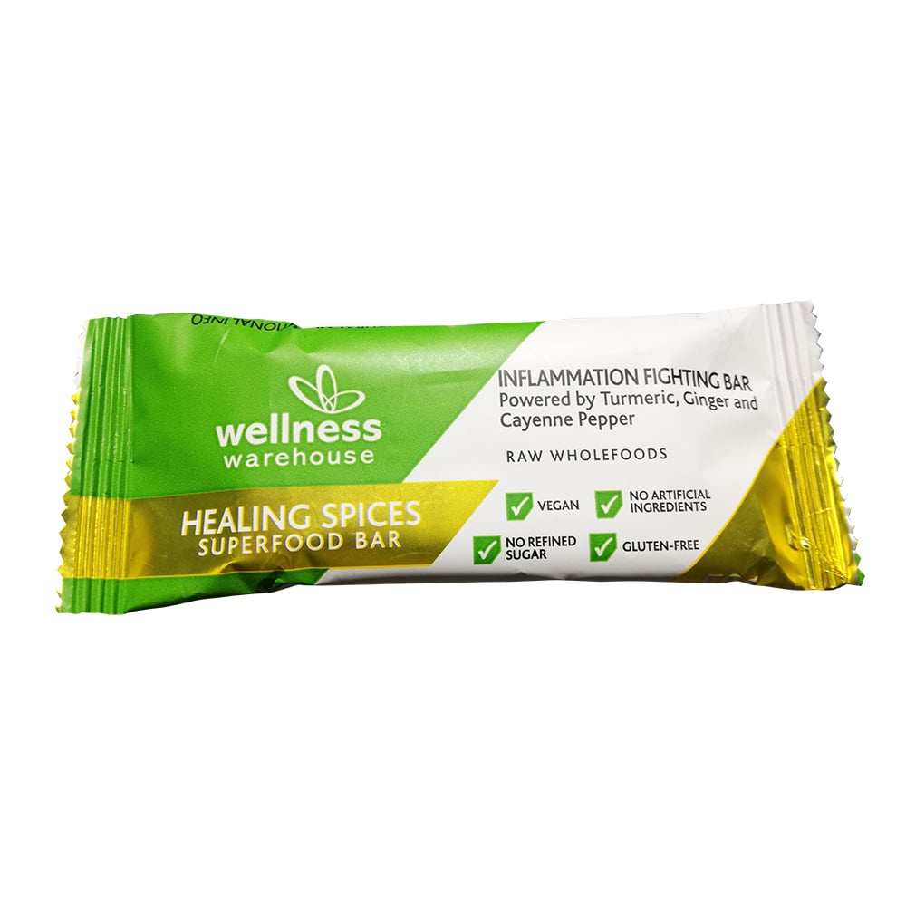 Wellness - Healing Spices Superfood Bar 50g