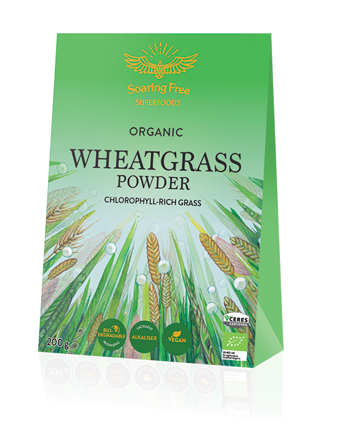 Soaring Free - Wheatgrass Powder Organic 200g