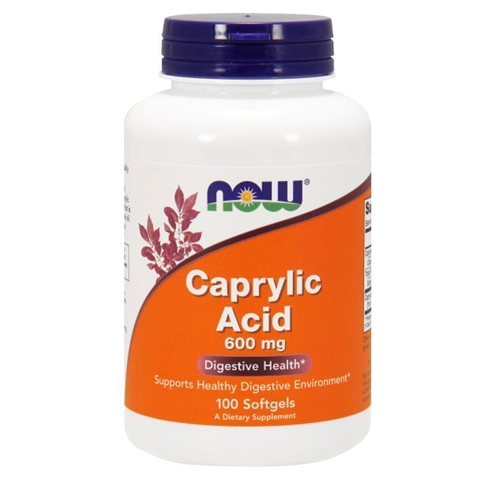 NOW - Caprylic Acid 600mg 100s