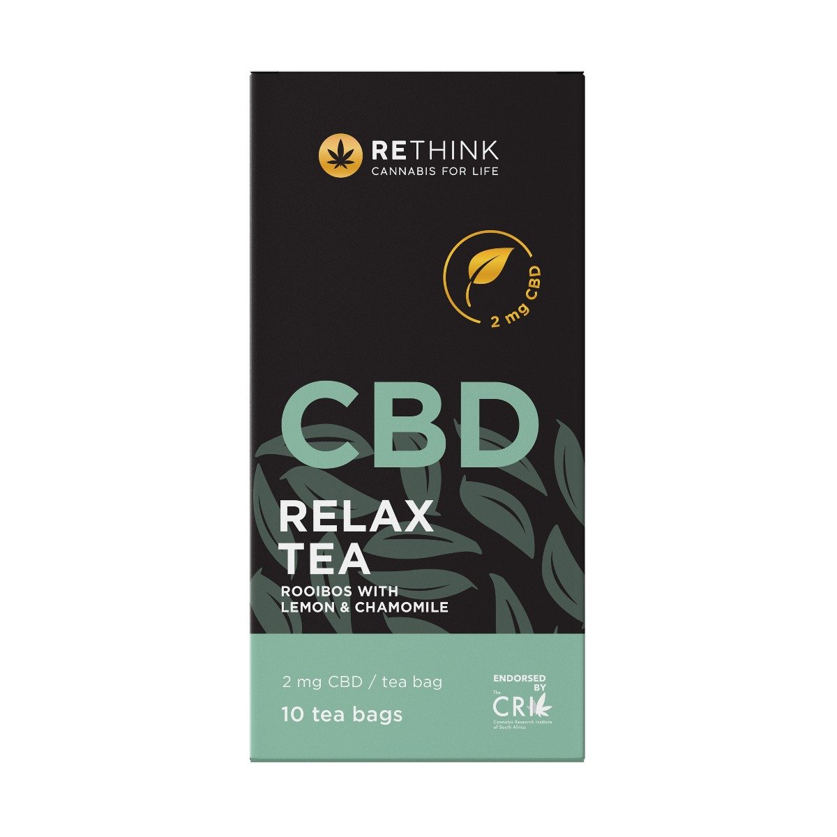 Rethink CBD Relax Tea 2mg 10s - Wellness Warehouse – Wellness