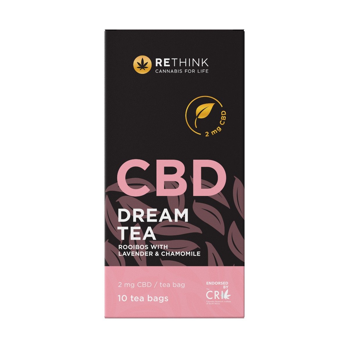Rethink CBD Dream Tea 2mg 10s - Wellness Warehouse – Wellness