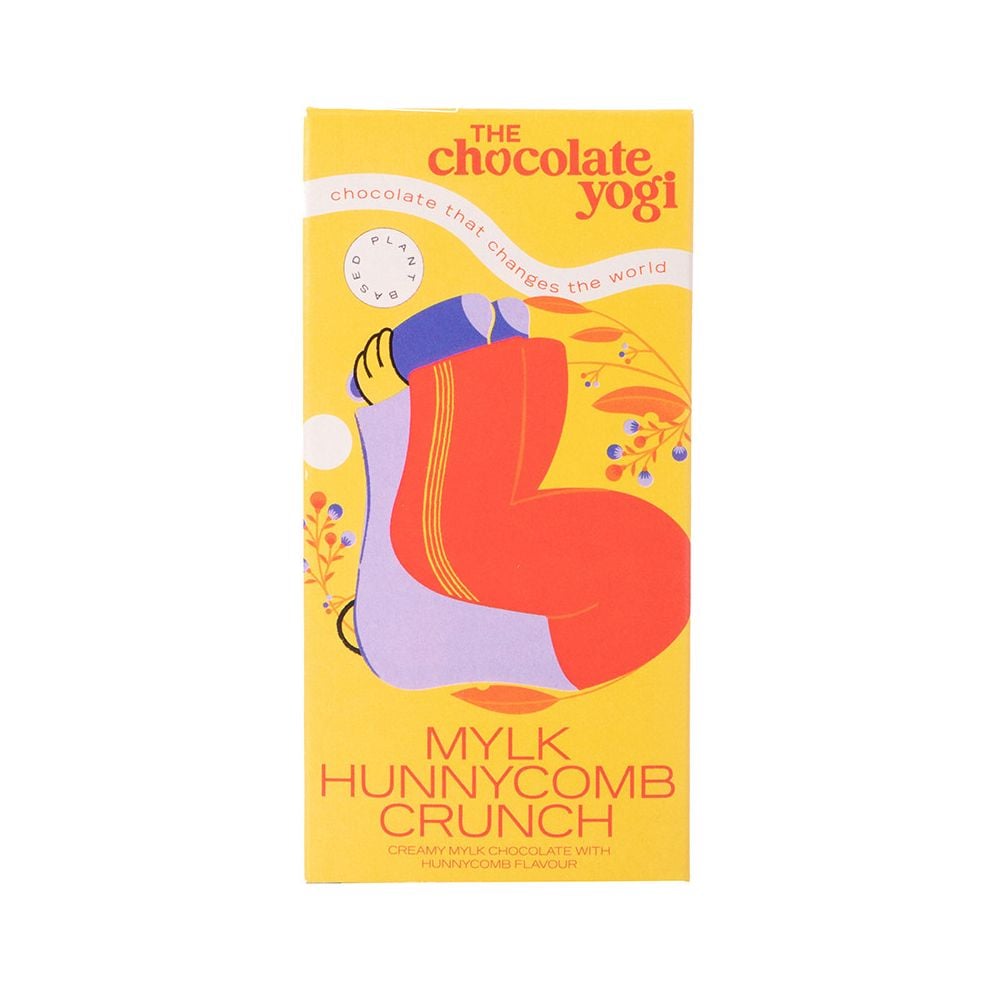 The Chocolate Yogi Mylk Hunnycomb Crunch 35g - Wellness Warehouse