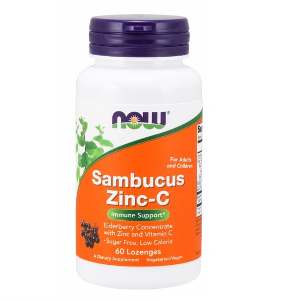 NOW - Sambucus Zinc C 60s