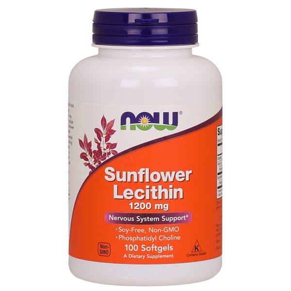 NOW - Sunflower Lecithin 1200mg 100s