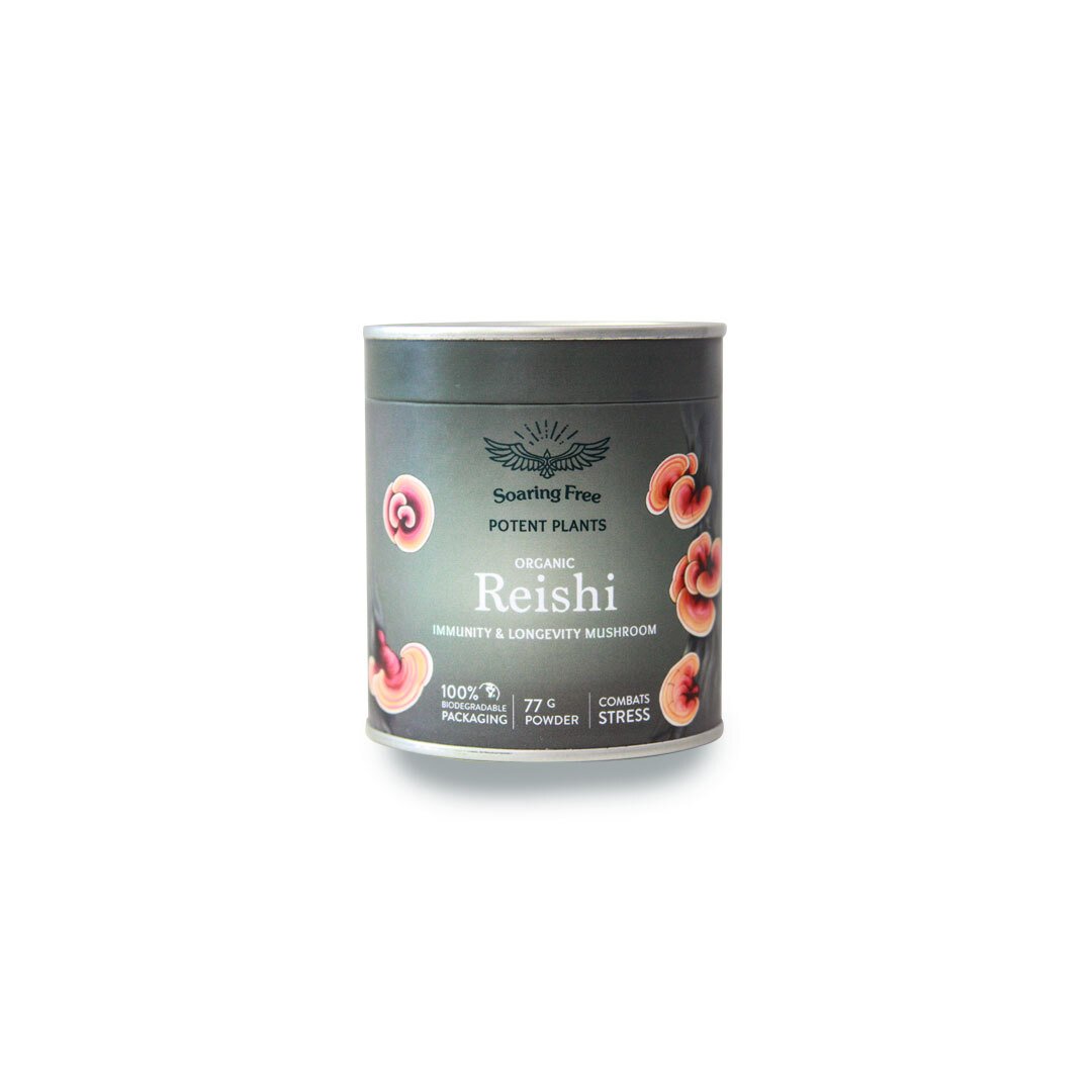 Soaring Free - Potent Plants Organic Reishi Powder 77g