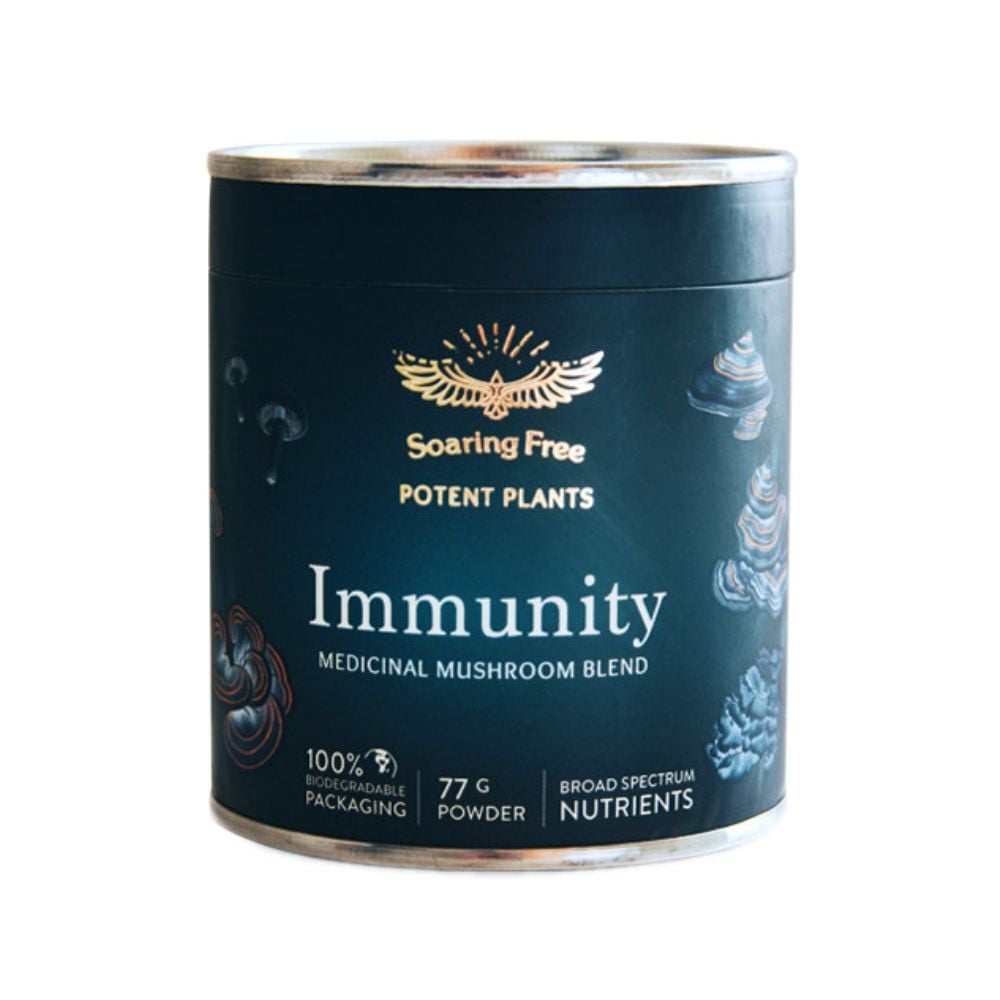Soaring Free - Potent Plants Immunity Mushrooms Blend 77g