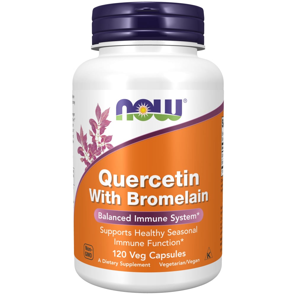 NOW - Quercetin With Bromelain 120s