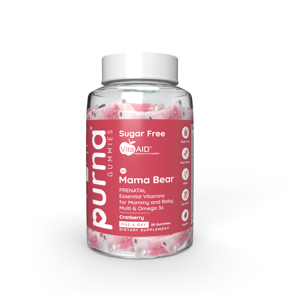 Vita-Aid - PURNA Mama Bear Pre Natal Cranberry 30s