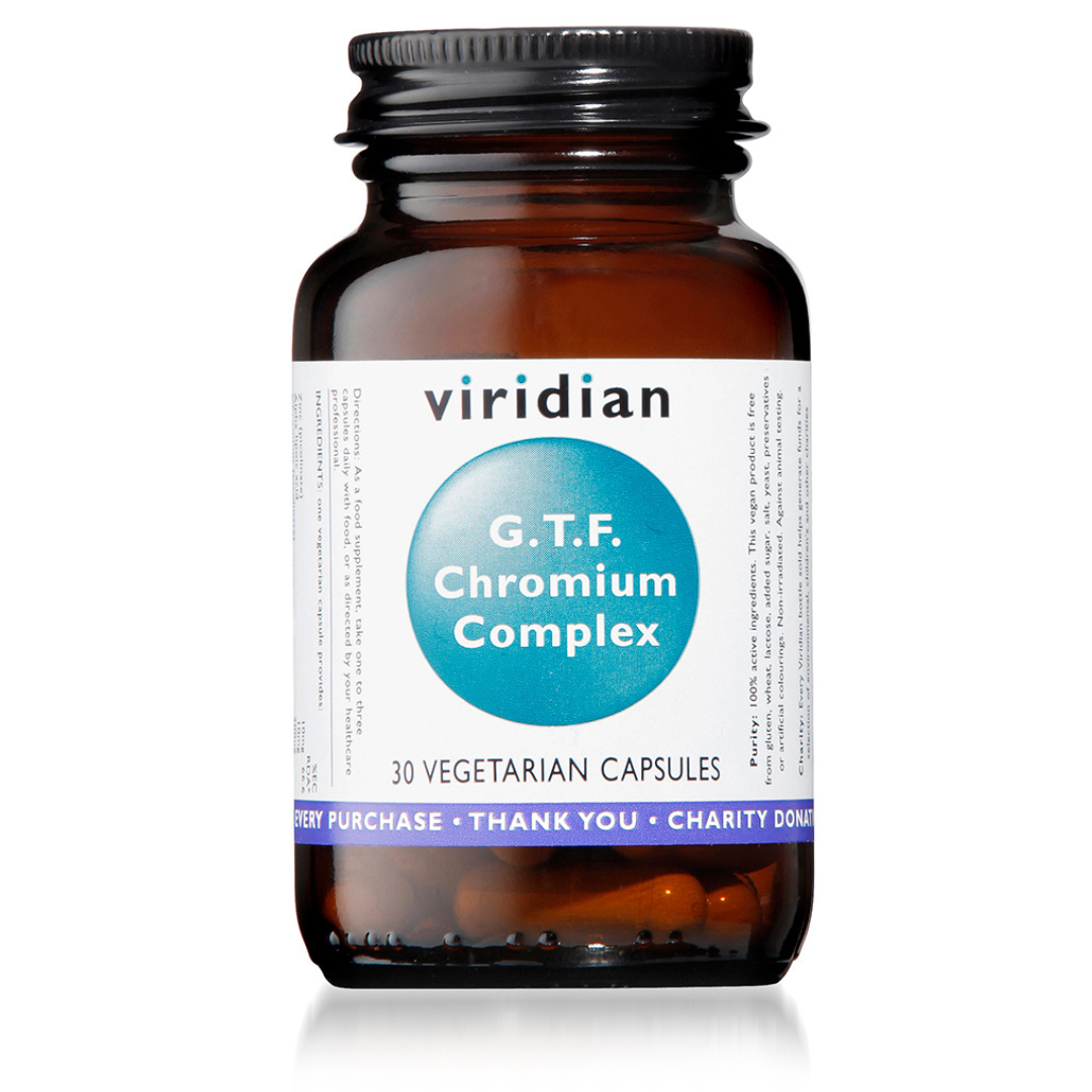 Viridian - G T F Chromium 200ug Complex 30s