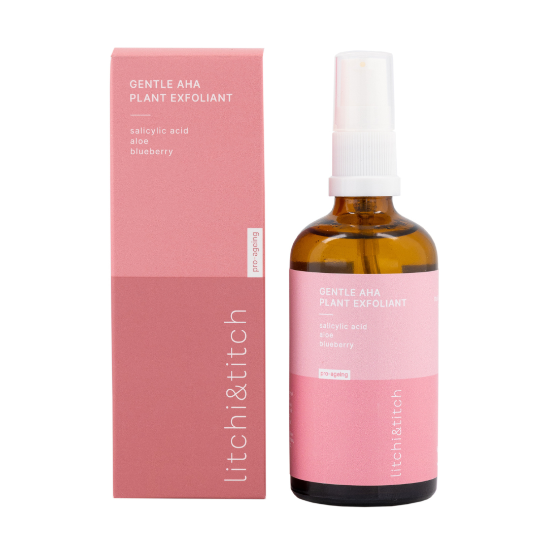 Litchi & Titch - Gentle Aha Plant Exfoliator 100ml