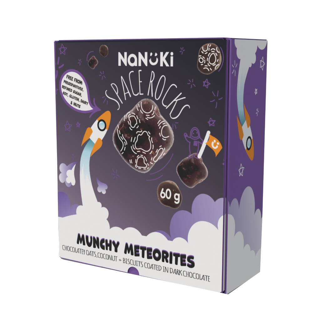 Nanuki - Space Rocks Munchy Meteorites 60g