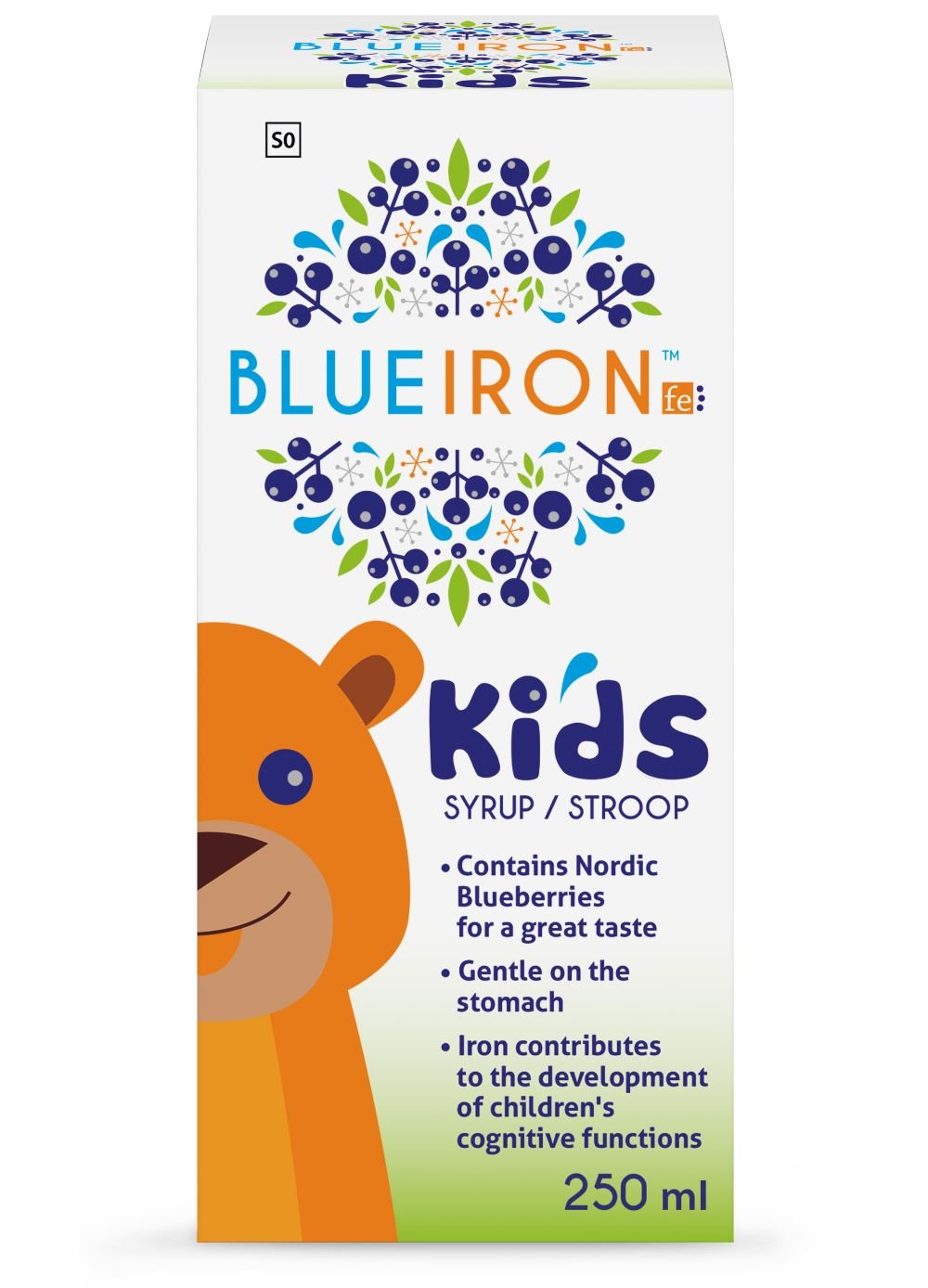 Blueiron - Kids Blueberry 250ml
