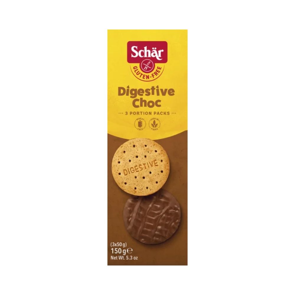 Schar - Digestive Choc Gluten Free 150g