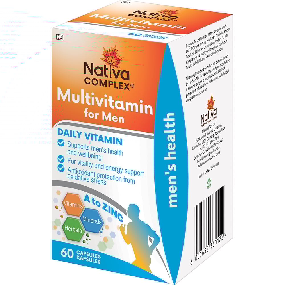 Nativa - Multivitamin for Men 60s