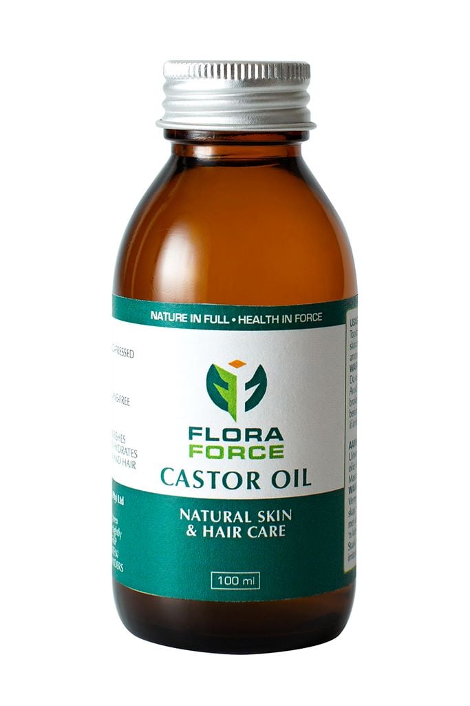 Flora Force - Castor Oil (Cold pressed, hexane free) 100ml