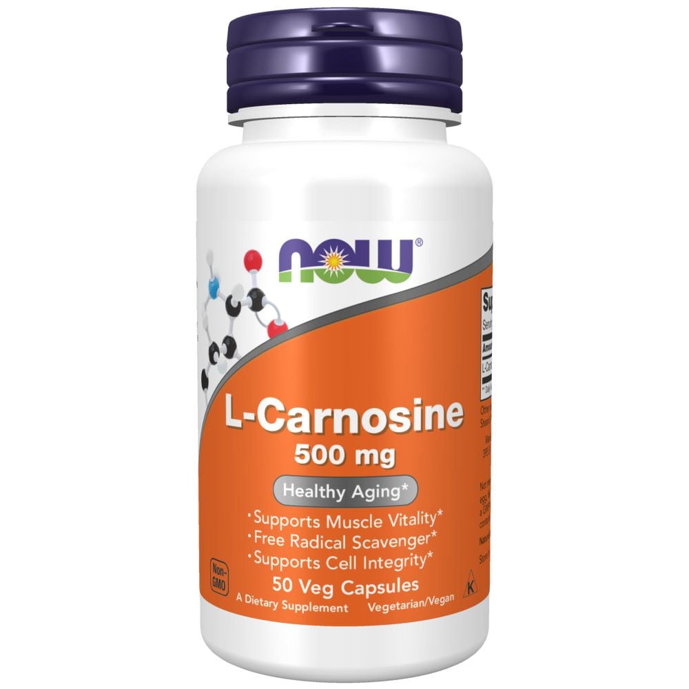 NOW - L-Carnosine 500mg 50s