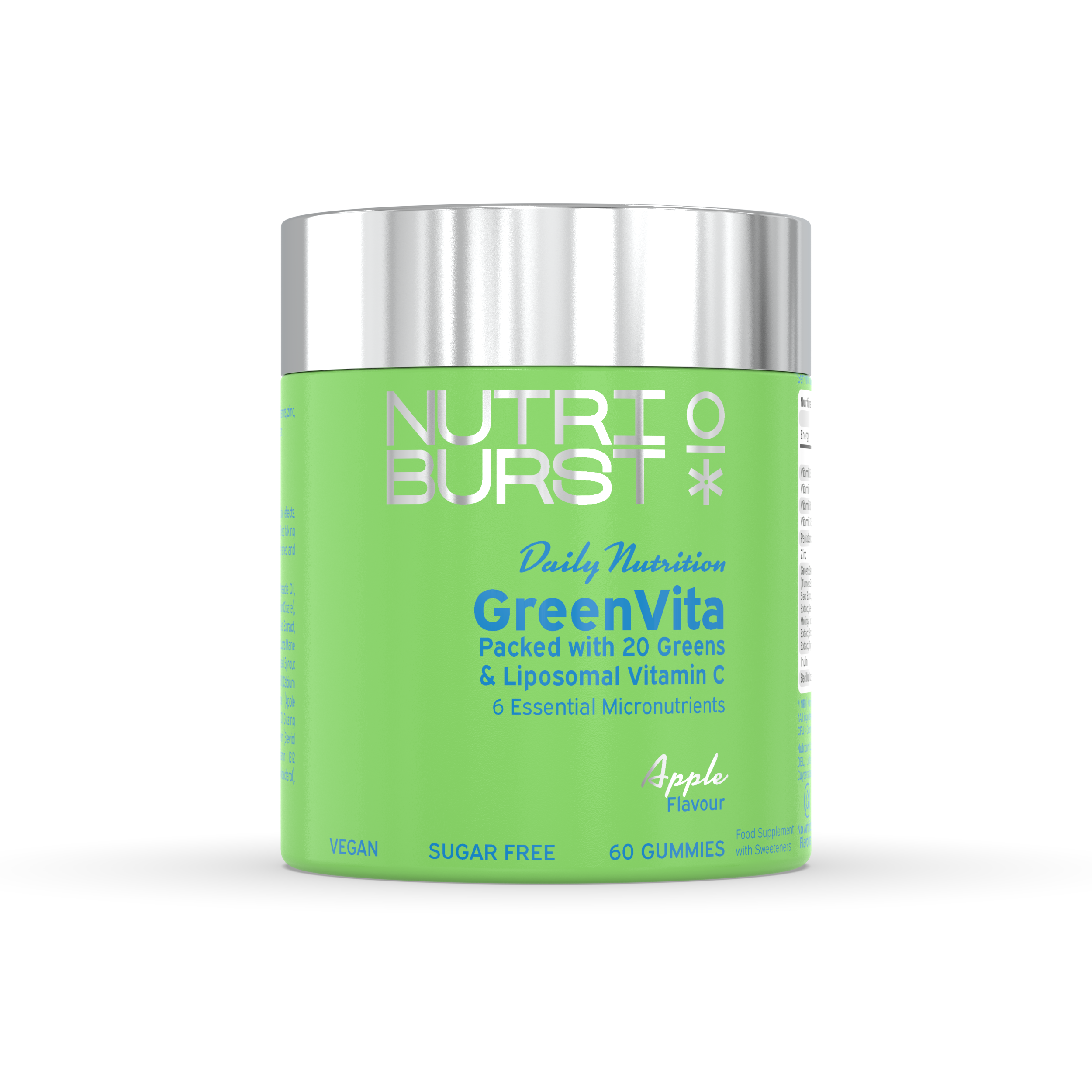 Nutriburst - GreenVita Gummies 60s