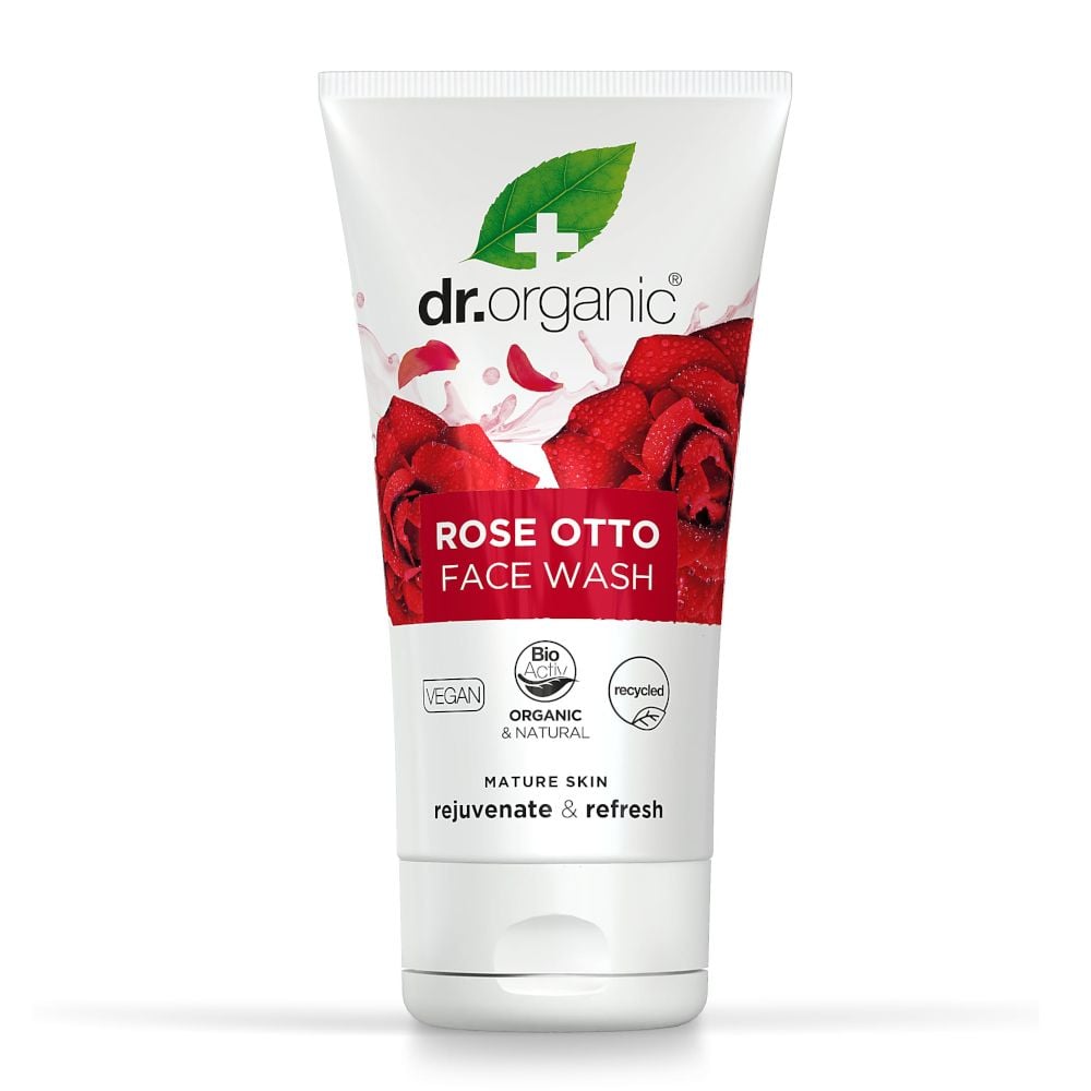 Dr Organic - Rose Otto Creamy Face Wash 150ml