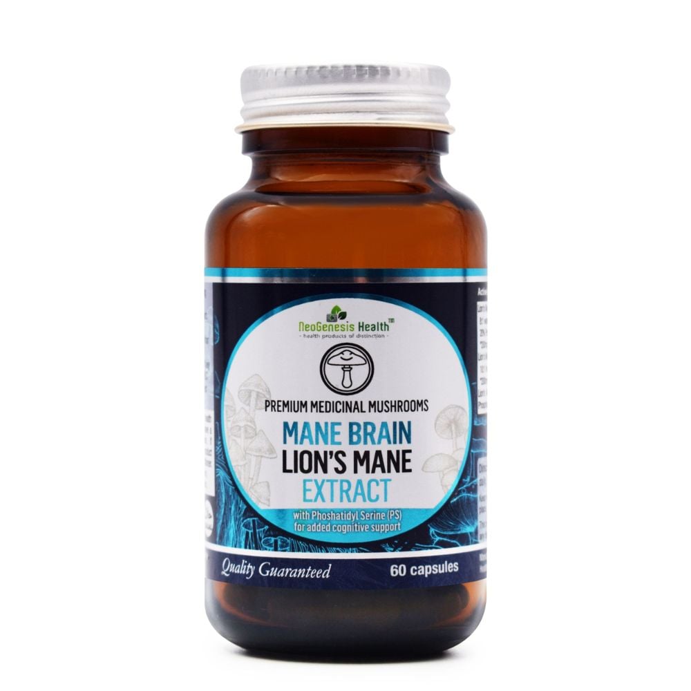 NeoGenesis -  Mane Brain Lion's Mane With Phosphatidyl Serine 60s