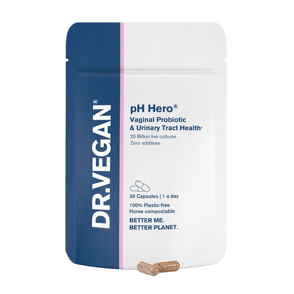Dr Vegan pH Hero® Vaginal Health & UTI Support 30s