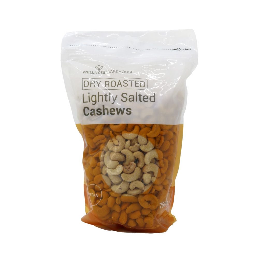 Wellness - Cashews Dry Roasted & Salted 750g