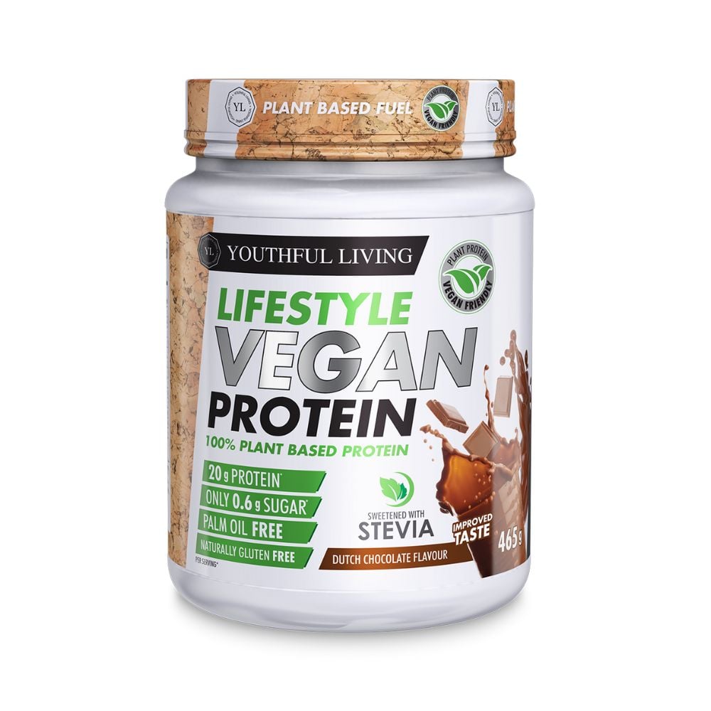Youthful Living - Lifestyle Vegan Protein Dutch Chocolate 465g