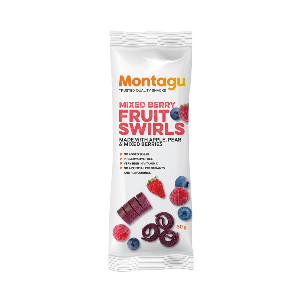Montagu - Fruit Swirls Mixed Berry 50g