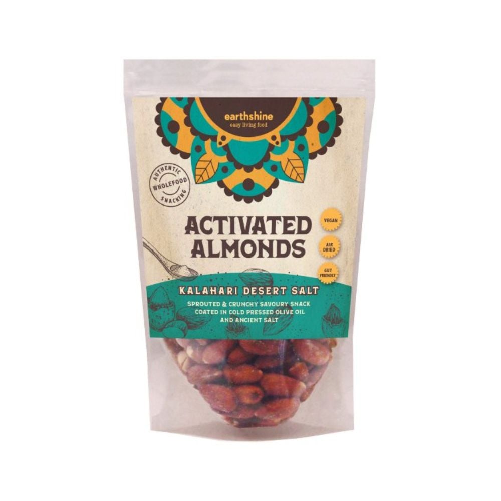Earthshine - Activated Almonds Kalahari Desert Salt 200g