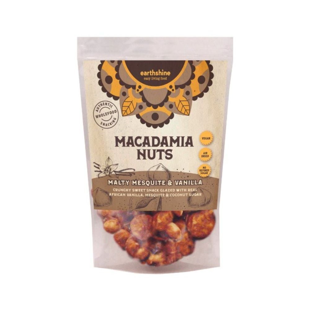 Earthshine - Macadamia Nuts Malty Mesquite & Vanilla 180g