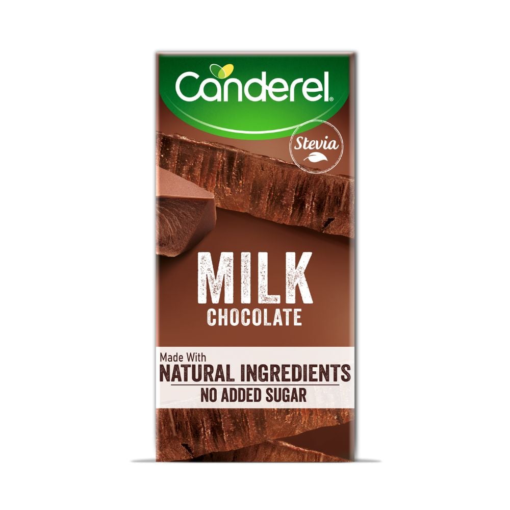 Canderel - Milk Chocolate Slab 75g