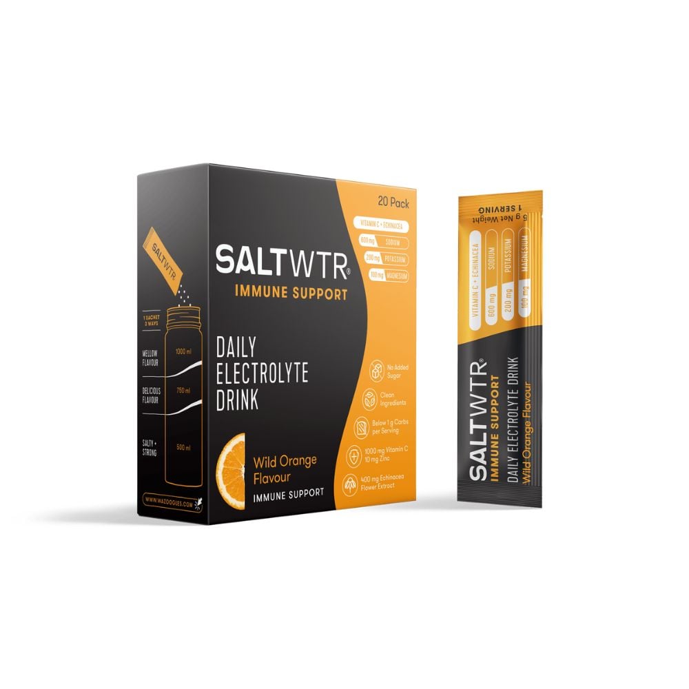 SALTWTR - Electrolytes Wild Orange Immune Support 20s