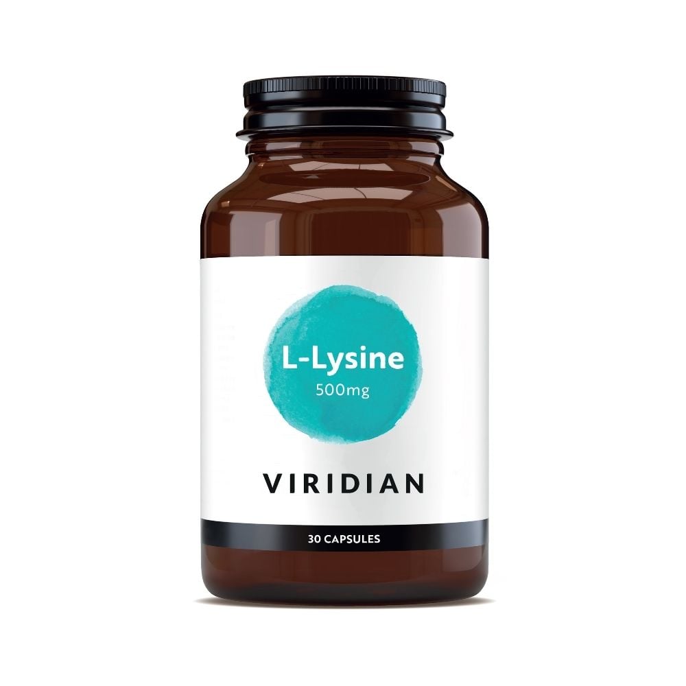 Viridian - L-Lysine 500mg 30s